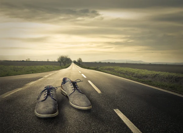 Meine Schuhe — Stockfoto