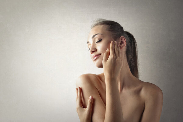 красивая девушка