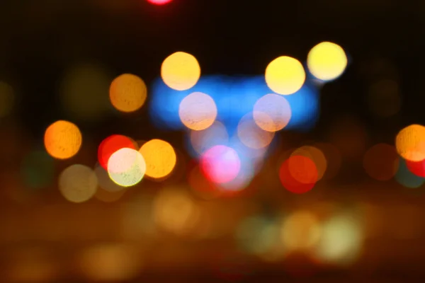 Luces de ciudad — Foto de Stock