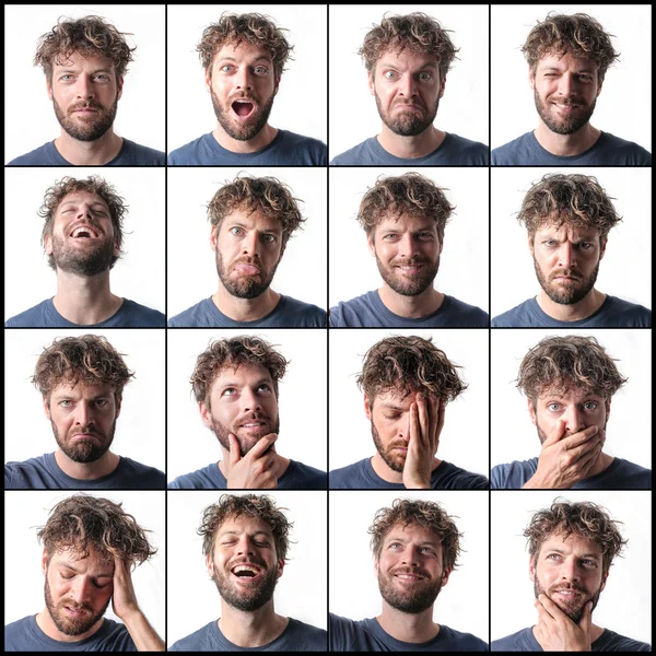 Different expressions — Stock Photo, Image