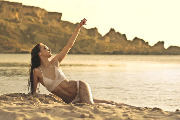 Belleza a orillas del mar — Foto de Stock