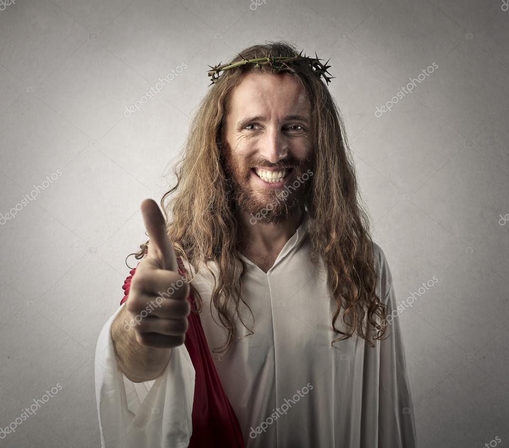 Smiling Jesus Stock Photo by ©olly18 85215702