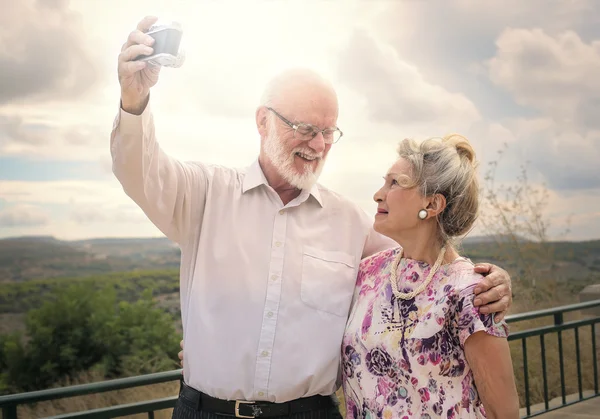 Si selfie — Stock fotografie