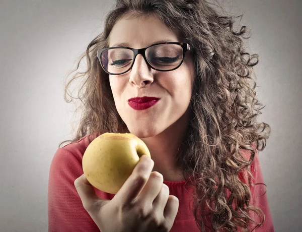 The healthy bite — Stock Photo, Image