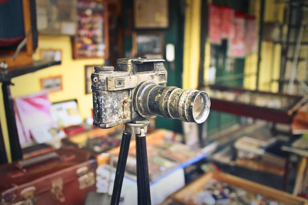 Antieke Vintage Camera — Stockfoto