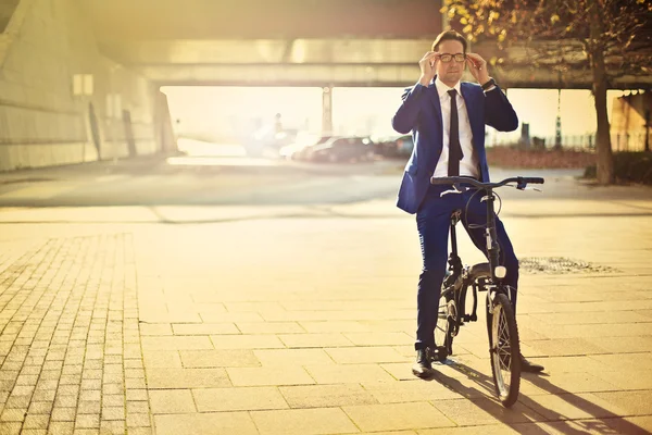 Andar de bicicleta — Fotografia de Stock