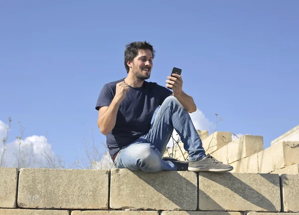 Iyi haber alma — Stok fotoğraf