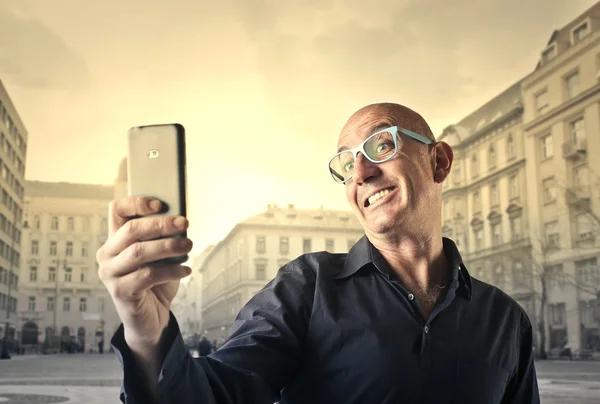 Taking My Selfie — Stock Photo, Image