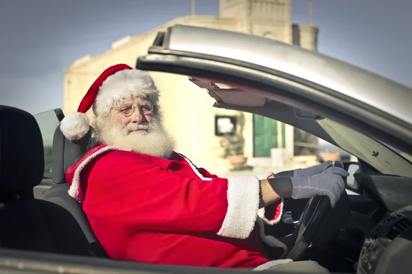 Moderner Weihnachtsmann — Stockfoto