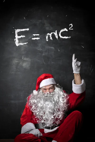 Es Santa Einstein ? —  Fotos de Stock