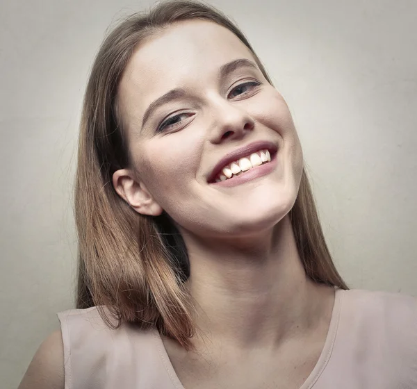 The Attractive Smile — Stock Photo, Image