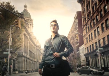 genç adamın portresi