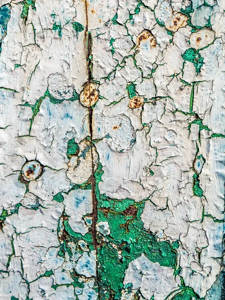 White Peeling Paint Texture — Stock Photo, Image