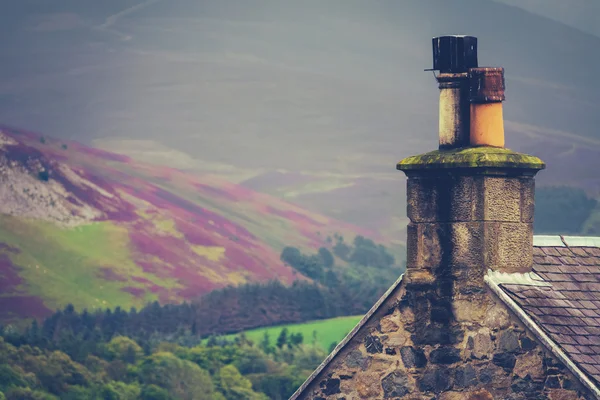 Kırsal İskoç ev — Stok fotoğraf
