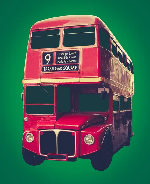 Kultovní Red London Bus — Stock fotografie