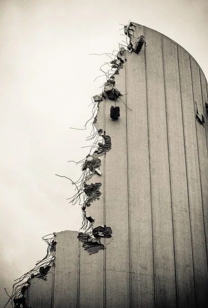 Edificio demolido — Foto de Stock