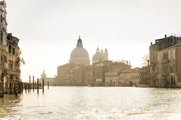 Retro venice grande canal — Fotografia de Stock