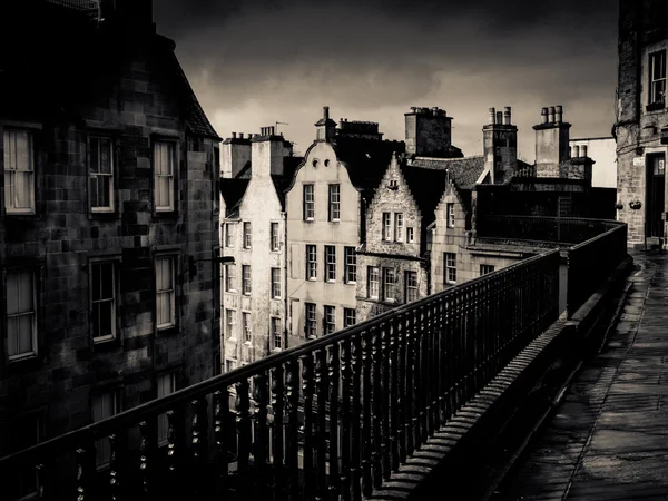 Edimburgo Blanco y Negro — Foto de Stock