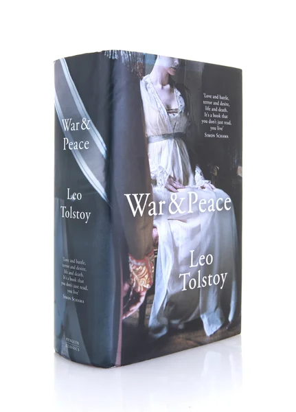 Wojny & pokoju przez Lew Tołstoj — Zdjęcie stockowe
