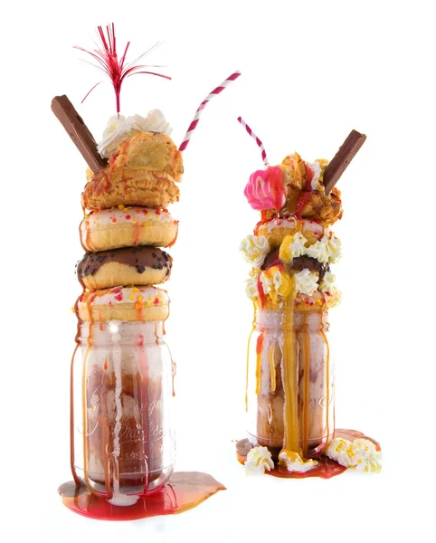 Close-up of a Freakshake — Stock Photo, Image