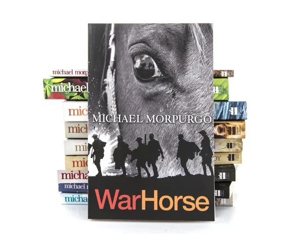 Wojny koń książki napisane przez Michael Morpurgo — Zdjęcie stockowe