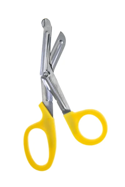 Medical scissors on a white background — Stock Photo, Image