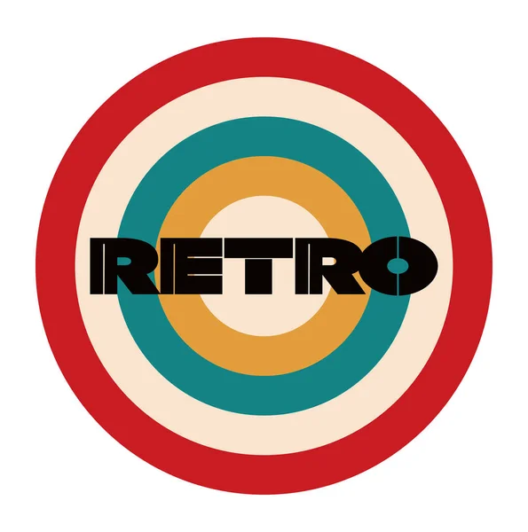 Retro Vector Design Μπάρες Χρώματος — Διανυσματικό Αρχείο
