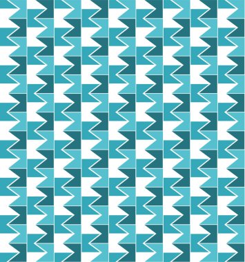Kusursuz Mavi zigzag vektör deseni