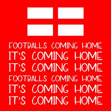 Its coming home  - footballs coming home clipart
