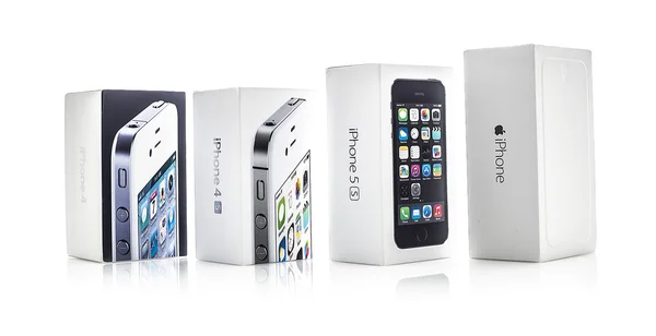 Apple iPhone box — Stock Photo, Image