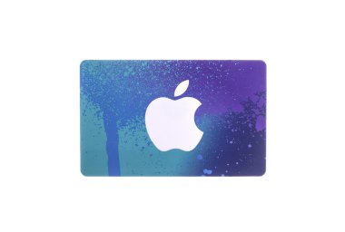 Apple iTunes card clipart