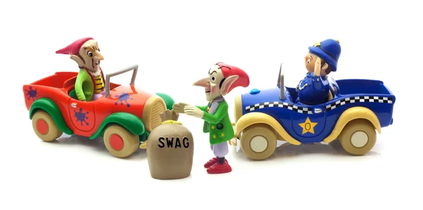 Noddy Sly and Gobo — Stock Photo, Image