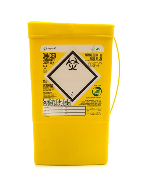 Sarı biohazard tıbbi