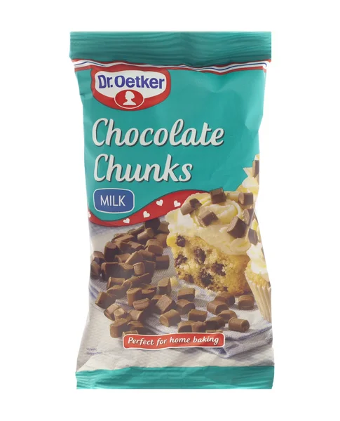 Dr.Oetker Latte Chockolate pezzi — Foto Stock