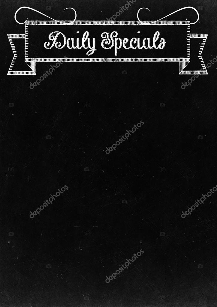 Daily Specials Board — Stock Photo © urbanbuzz 63782059