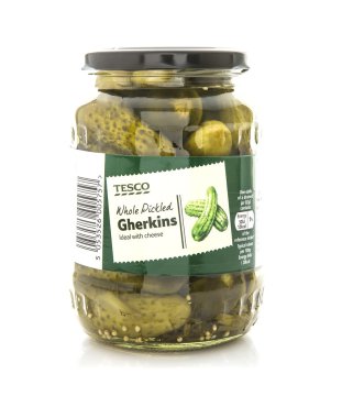 bir kavanoz salatalık turşusu