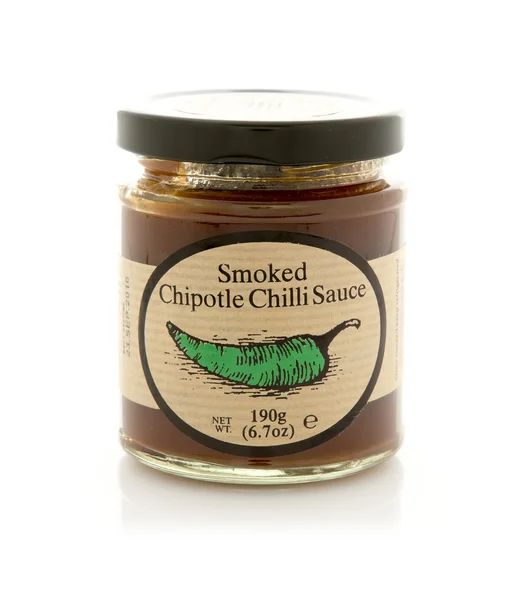 Smoked Chipotle Chilli Sauce — Stock Photo, Image