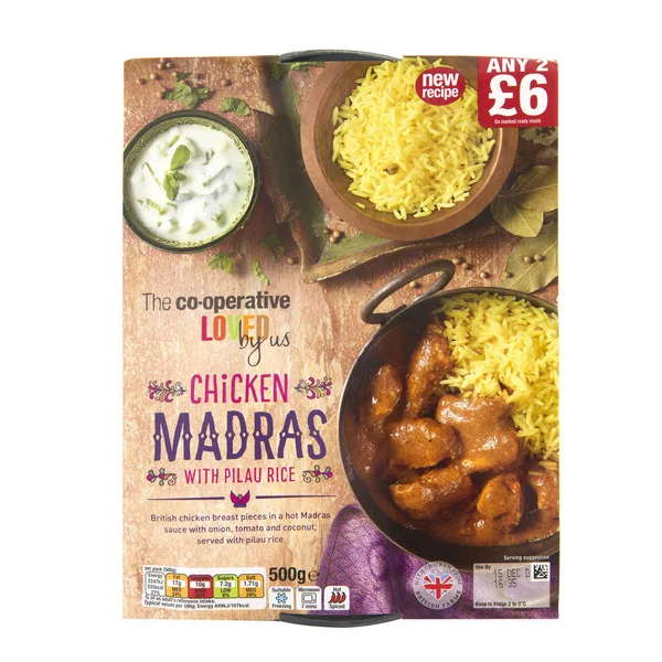 Chicken Madras Curry — Stock Photo, Image