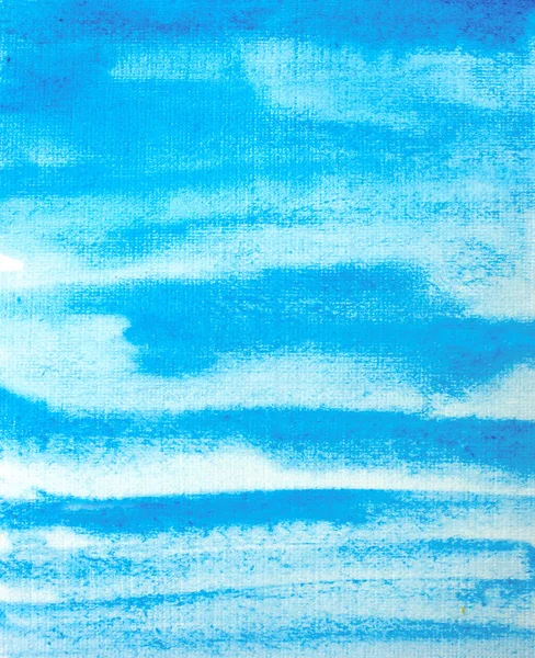 Abstraktní modré akvarel pozadí — Stock fotografie