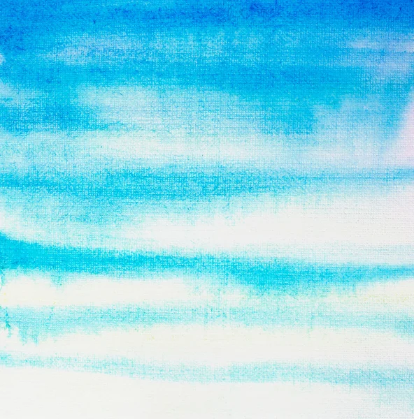 Abstrait bleu aquarelle fond — Photo