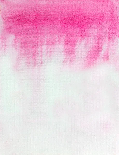 粉色抽象水彩背景 — 图库照片