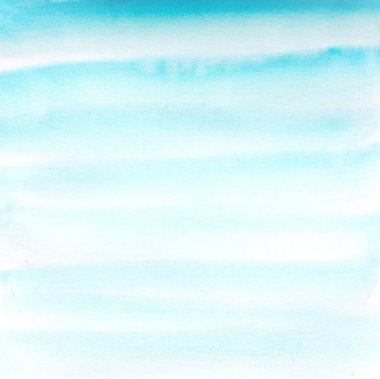 yumuşak yıkama mavi fırça darbeleri suluboya arka plan