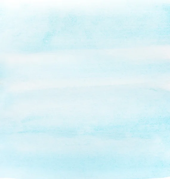 水彩浅蓝色抽象背景 — 图库照片
