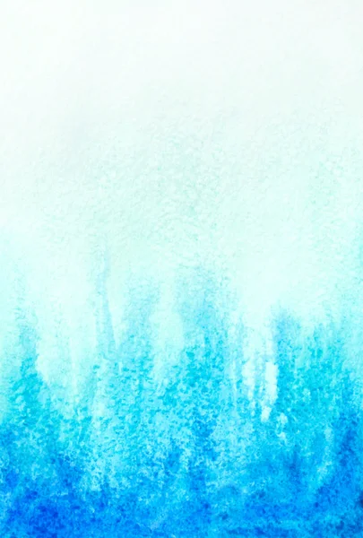 Abstraktes Aquarell aqua blue Hintergrund. Vektorillustration — Stockvektor