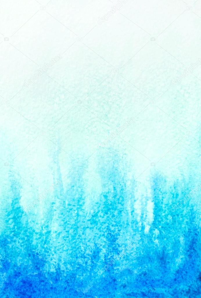 abstract watercolor aqua blue background. vector illustration