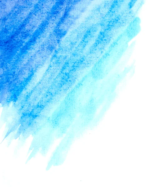 Hellblauer Aquarell abstrakter Hintergrund. Vektor — Stockvektor