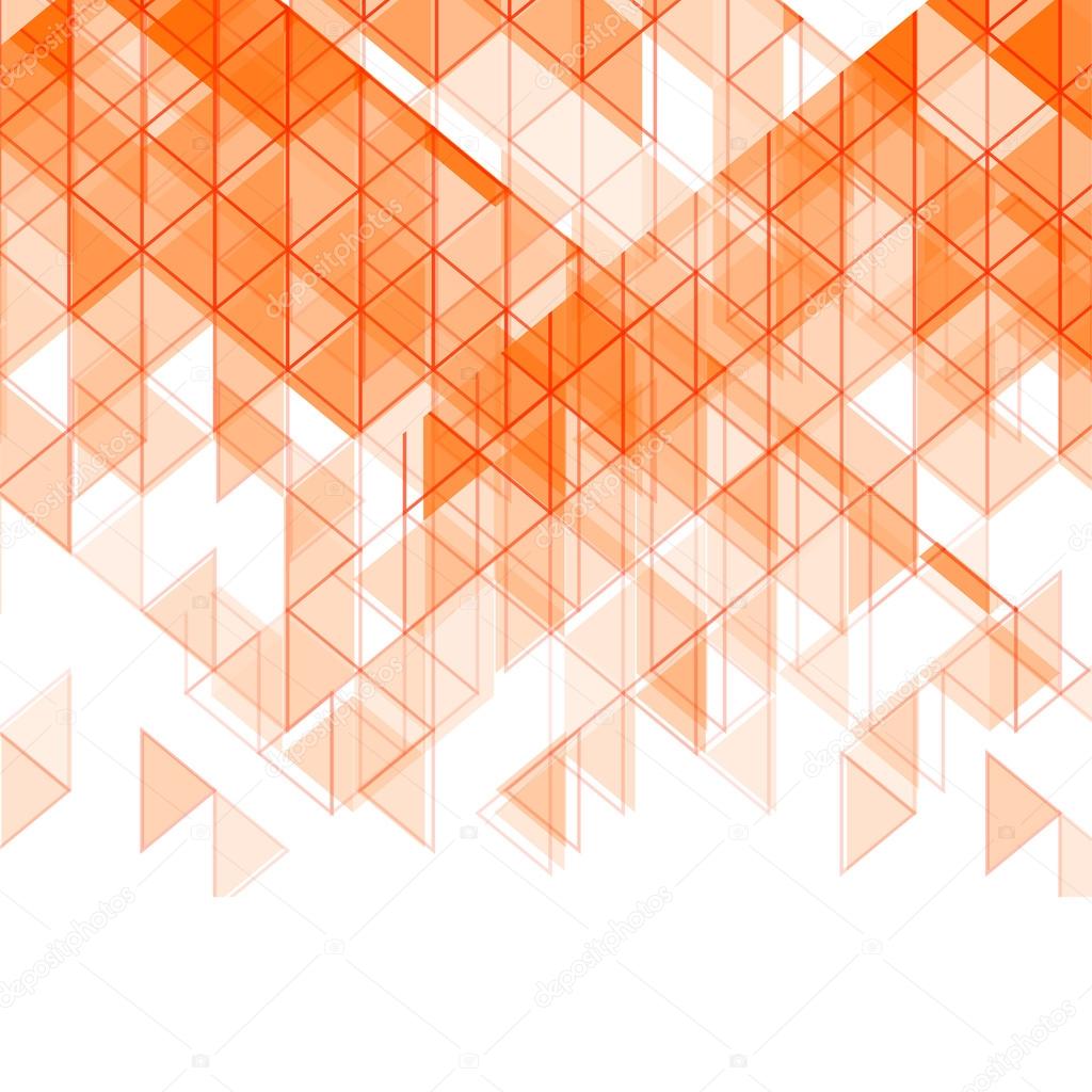 abstract geometric background with triangles, squares and lines