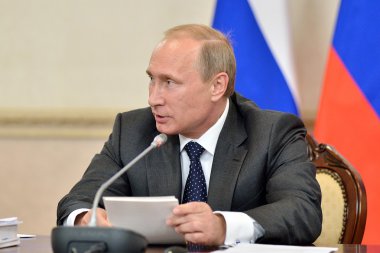 Vladimir Putin Devlet Konseyi presidyum toplantısında