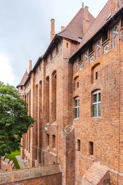 Замок Малборк, Померания — стоковое фото