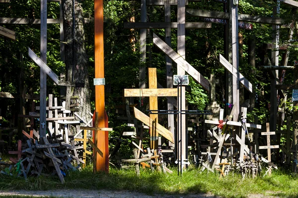 Den heliga berg, Grabarka, Podlaskie vojvodskap — Stockfoto